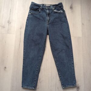 Levi's Silver Tab Jeans Women's 30 Mom Jeans Blue Stretch Levi Silvertab